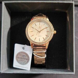 Nic & Syd Athena Rose Gold Ladies Watch
